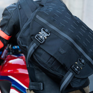 Cortech Waterproof Motorcycle Messenger Bag – 25L Rider Commuter Gear Bag