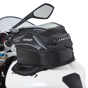 Cortech Super 2.0 10L Motorcycle Tank Bag – Black