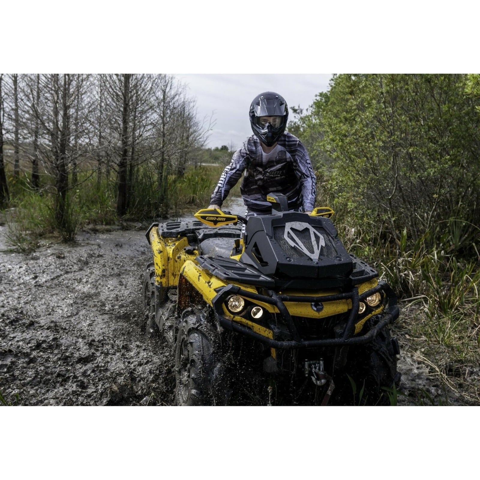 OEM Can-Am radiator relocation kit for Outlander