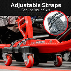 Caliber Rover 360 Snowmobile Dolly – Heavy-Duty 3-Pack (1,500 LB Capacity)