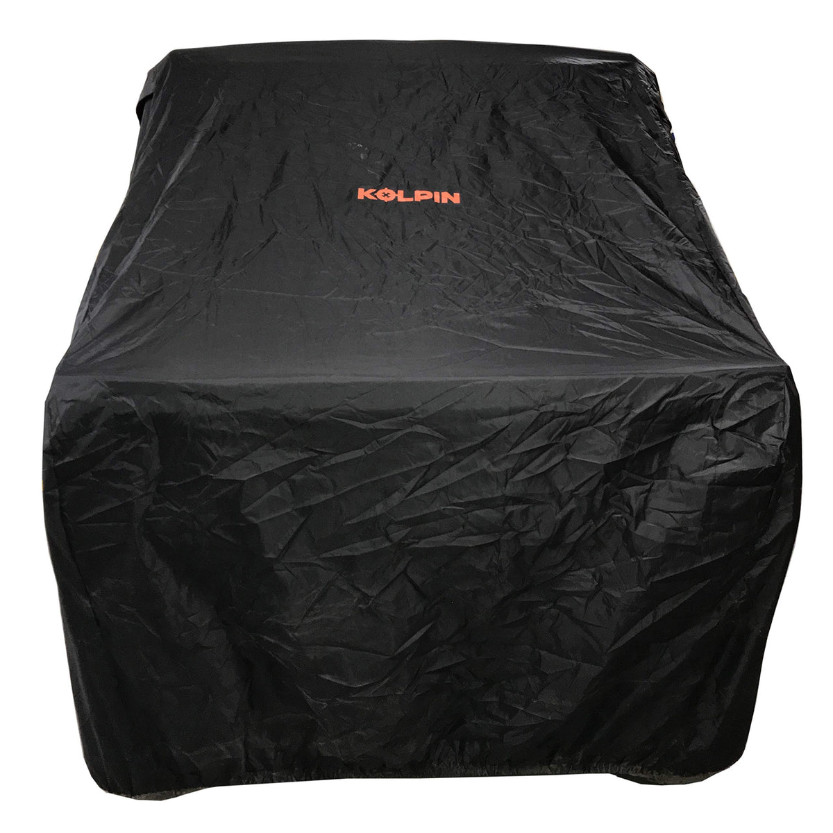 Kolpin black UTV cover protecting full-size SxS from weather and debris.