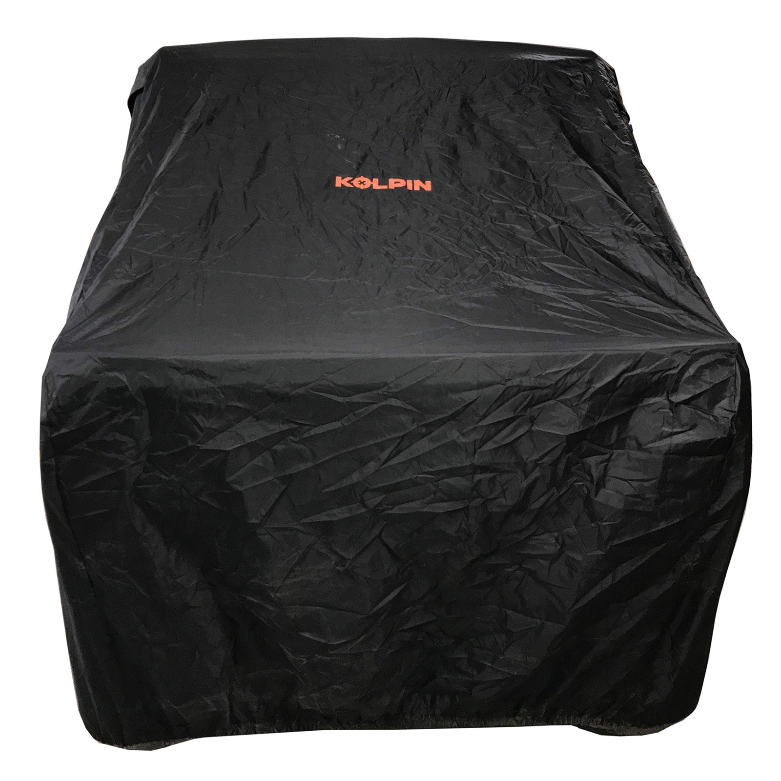 Kolpin black UTV cover protecting full-size SxS from weather and debris.