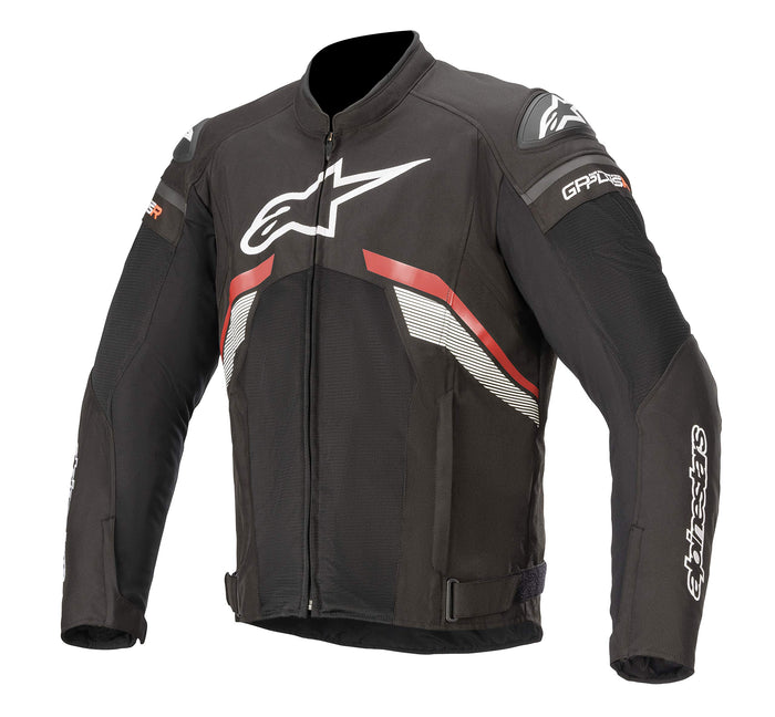 Alpinestars T-GP Plus R V3 Air Men's Street Motorcycle Jacket Black/Red Fluorescent/White Medium