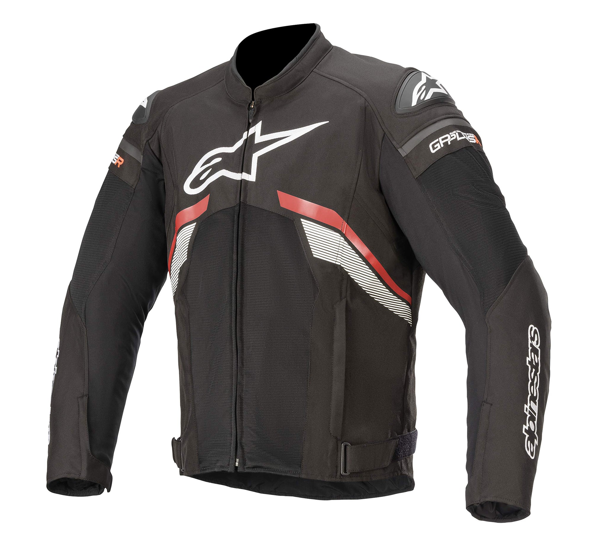 Alpinestars T-GP Plus R V3 Air Men's Street Motorcycle Jacket Black/Red Fluorescent/White Medium