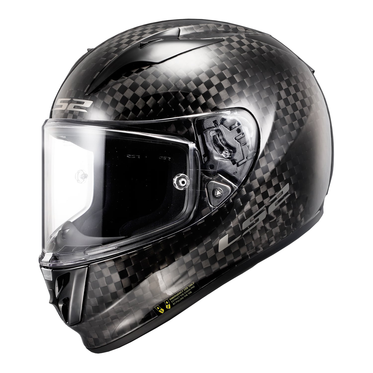 Helmet Arrow C EVO GP Solid Full Face Motorcycle Helmet - Matte Carbon Product View