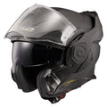 Helmet Advant X Carbon Solid Modular Motorcycle Helmet with SunShield - Matte Carbon Product View
