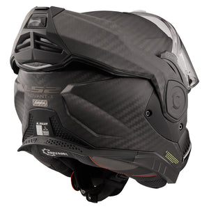 Helmet Advant X Carbon Solid Modular Motorcycle Helmet with SunShield - Matte Carbon
