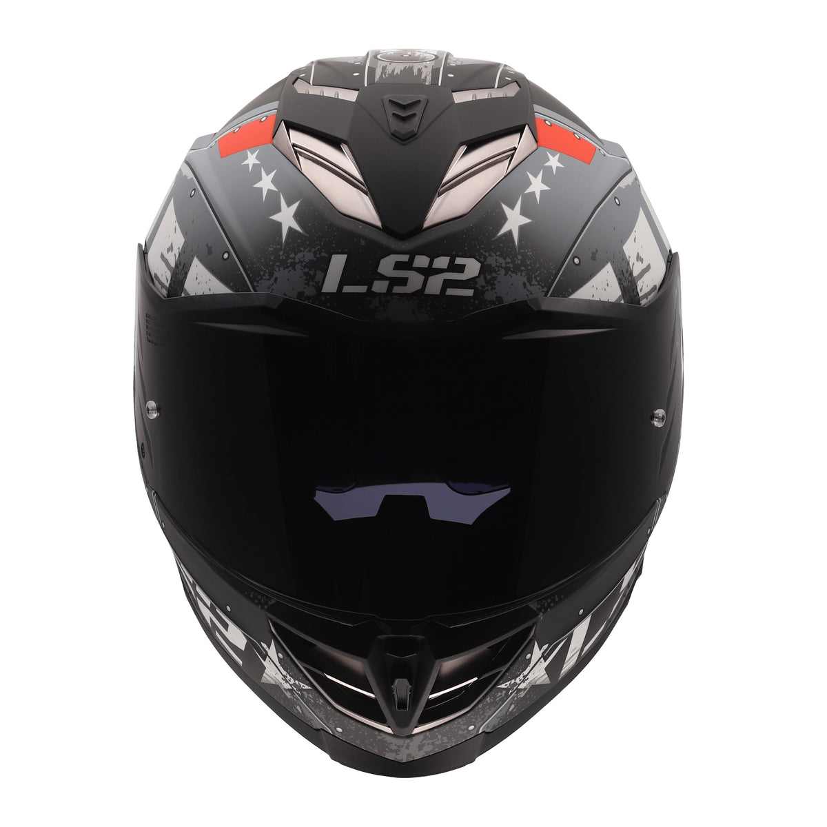 Helmet Assault III Trench Full Face Motorcycle Helmet with SunShield - Matte Gunmetal Gray Product View