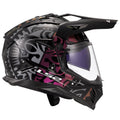 Helmet Blaze II Rangi Adventure Motorcycle Helmet with SunShield - Chameleon Black Product View