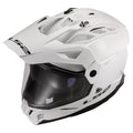 Blaze II Solid Adventure Helmet with SunShield - Gloss White Product View