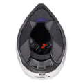 Blaze II Solid Adventure Helmet with SunShield - Gloss White Product View