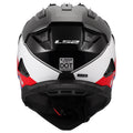 Blaze II Rally Adventure Helmet with SunShield - Gloss Red/White/Blue Product View