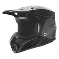 Coz Roar Motocross & Motorcycle Helmet - Gloss Black/Nardo Gray Product View