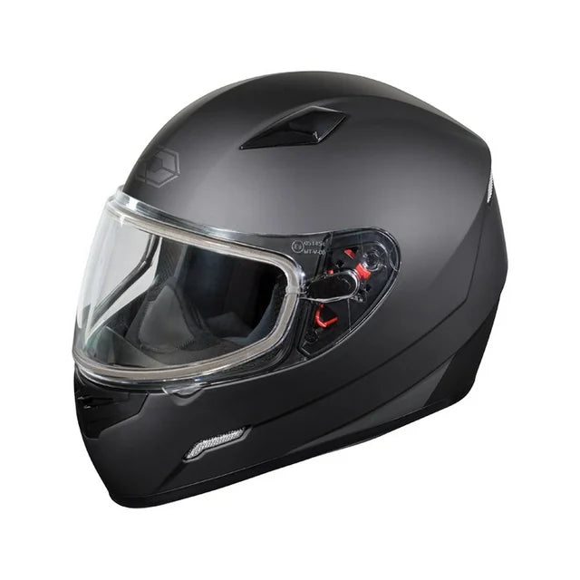 **OPEN BOX** CastleX Mugello Snowmobile Helmet - Non-Electric, Matte Black, Small