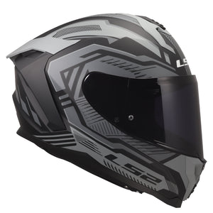 Challenger II Dravix Full-Face Helmet with SunShield – Matte Gray/Black