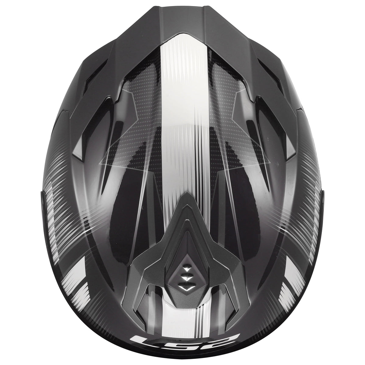 Challenger II Nitro Full Face Motorcycle Helmet with SunShield - Gloss Black/Gray Product View