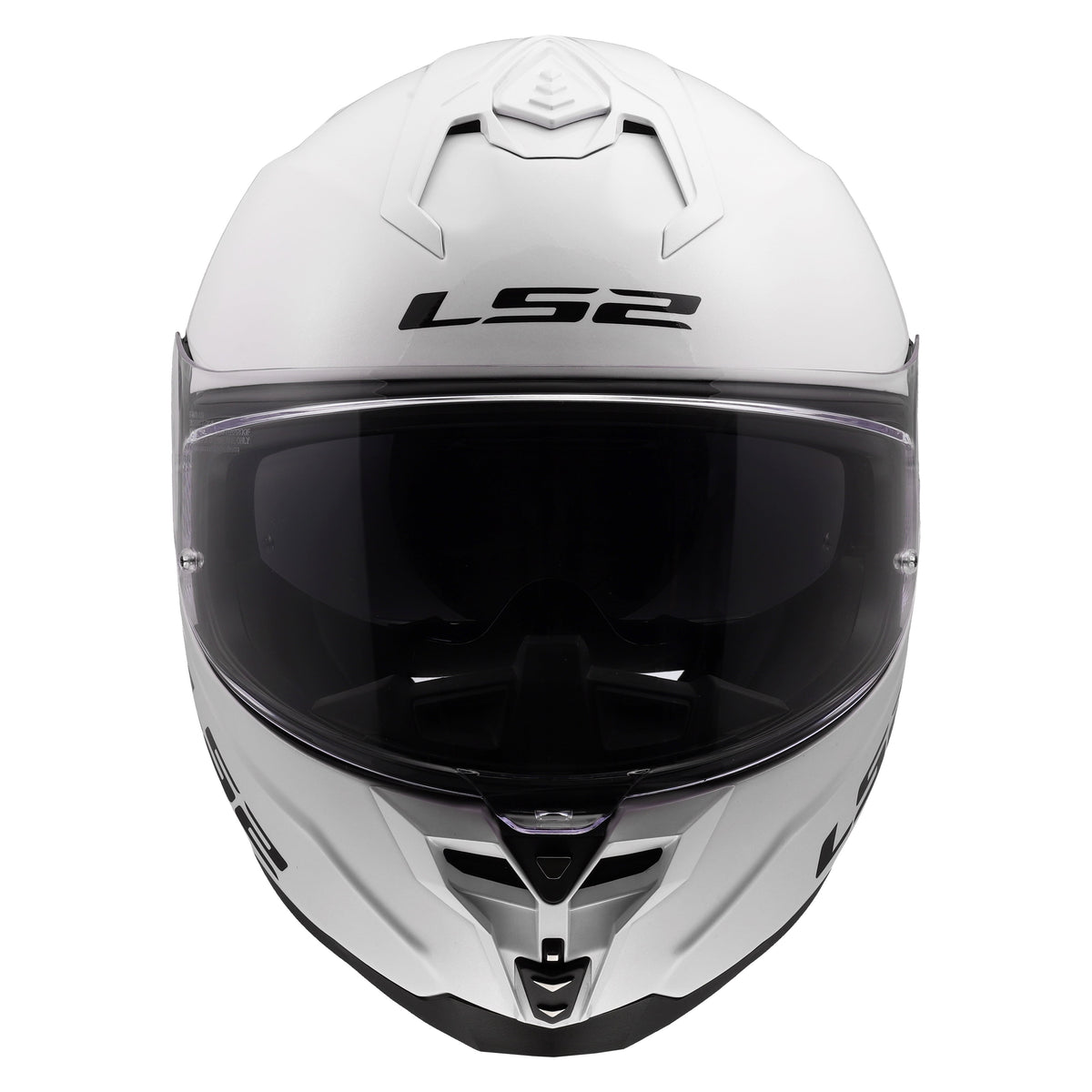 Challenger II Full Face Motorcycle Helmet with Integrated SunShield - Gloss White Product View
