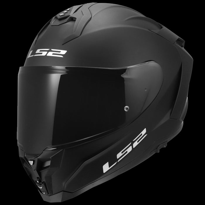 Challenger II Full Face Motorcycle Helmet with Integrated SunShield - Matte Black Product View
