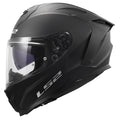 Challenger II Full Face Motorcycle Helmet with Integrated SunShield - Matte Black Product View