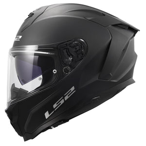 Challenger II Full Face Motorcycle Helmet with Integrated SunShield - Matte Black
