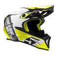 Side view of the 509 Altitude 2.0 Highlighter Helmet showing its high-visibility winter design.
