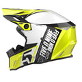 Top-down view of the 509 Altitude 2.0 Highlighter Helmet highlighting the bright safety colorway.