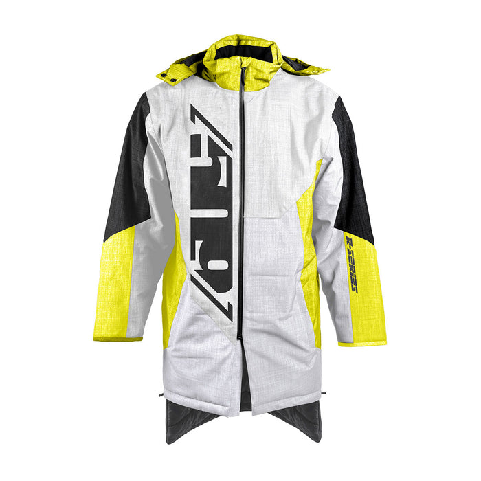 509 R-Series Highlighter Pit Coat shown in bright snow-ready design