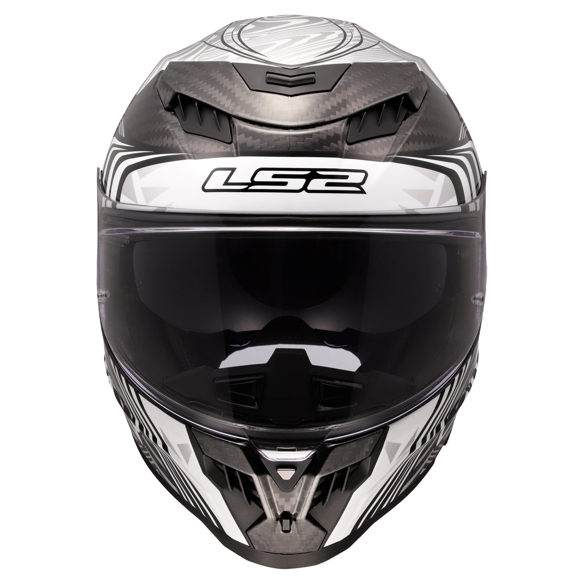 Dragon Carbon Enthum Full-Face Helmet with SunShield – Gloss Silver Product View