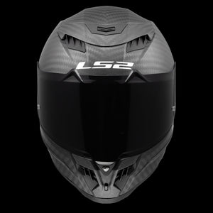 Dragon Carbon Solid Full-Face Helmet with SunShield - Matte Black