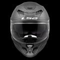 Dragon Carbon Solid Full-Face Helmet with SunShield - Matte Black Product View