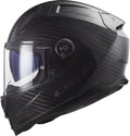 Citation II Carbon Solid Full Face Helmet with SunShield - Gloss Carbon Product View