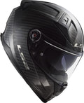 Citation II Carbon Solid Full Face Helmet with SunShield - Gloss Carbon Product View
