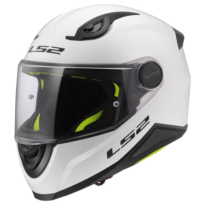 FF Kid Solid Youth Full Face Motorcycle Helmet - Gloss White Product View