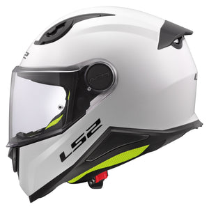 FF Kid Solid Youth Full Face Motorcycle Helmet - Gloss White