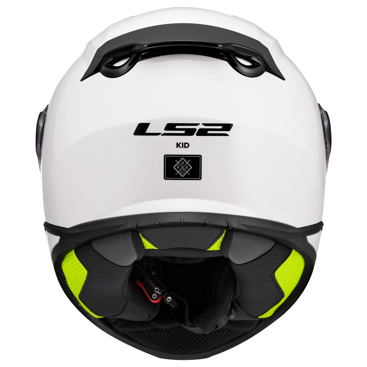 FF Kid Solid Youth Full Face Motorcycle Helmet - Gloss White Product View