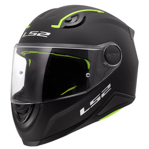 FF Kid Solid Youth Full Face Motorcycle Helmet - Matte Black