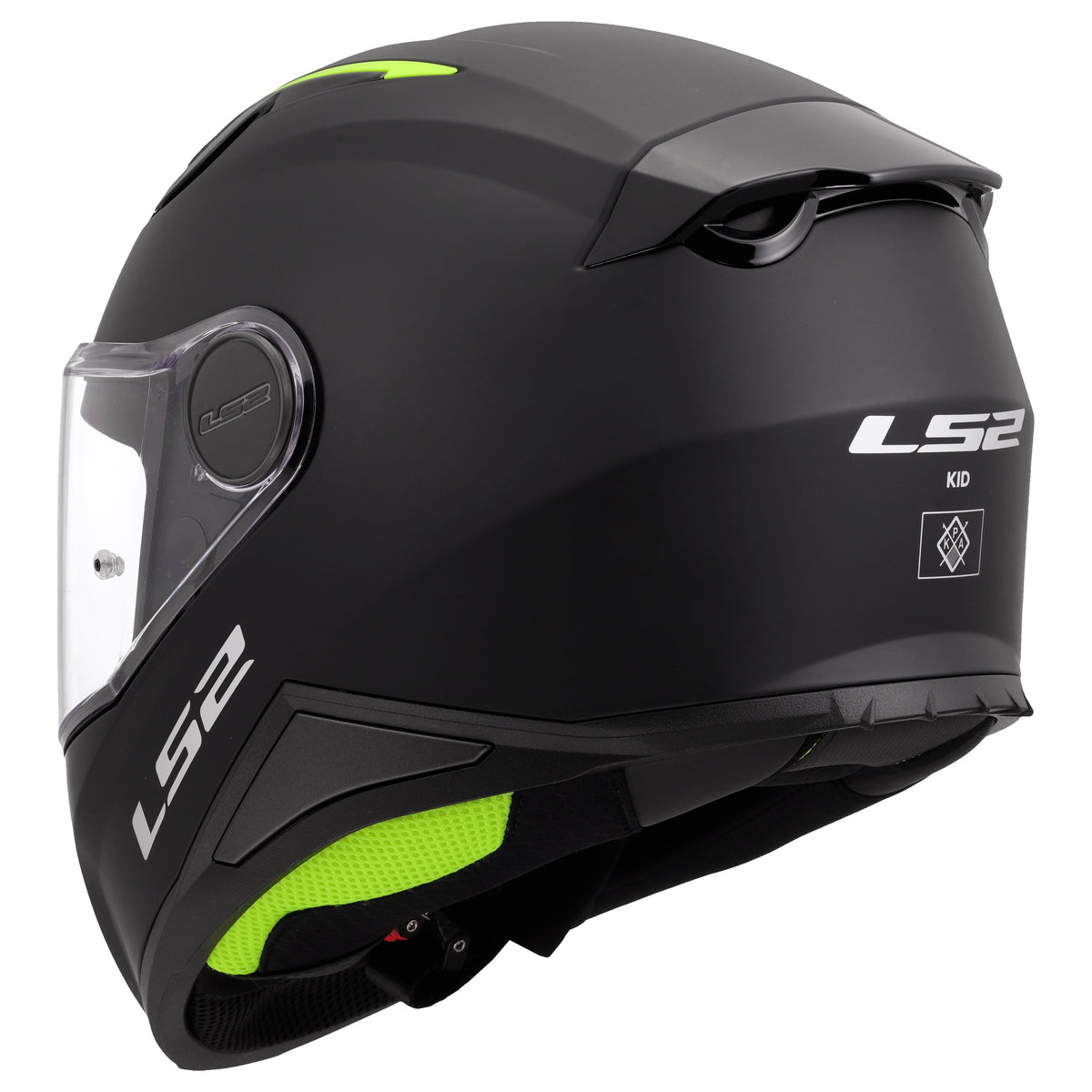 FF Kid Solid Youth Full Face Motorcycle Helmet - Matte Black Product View