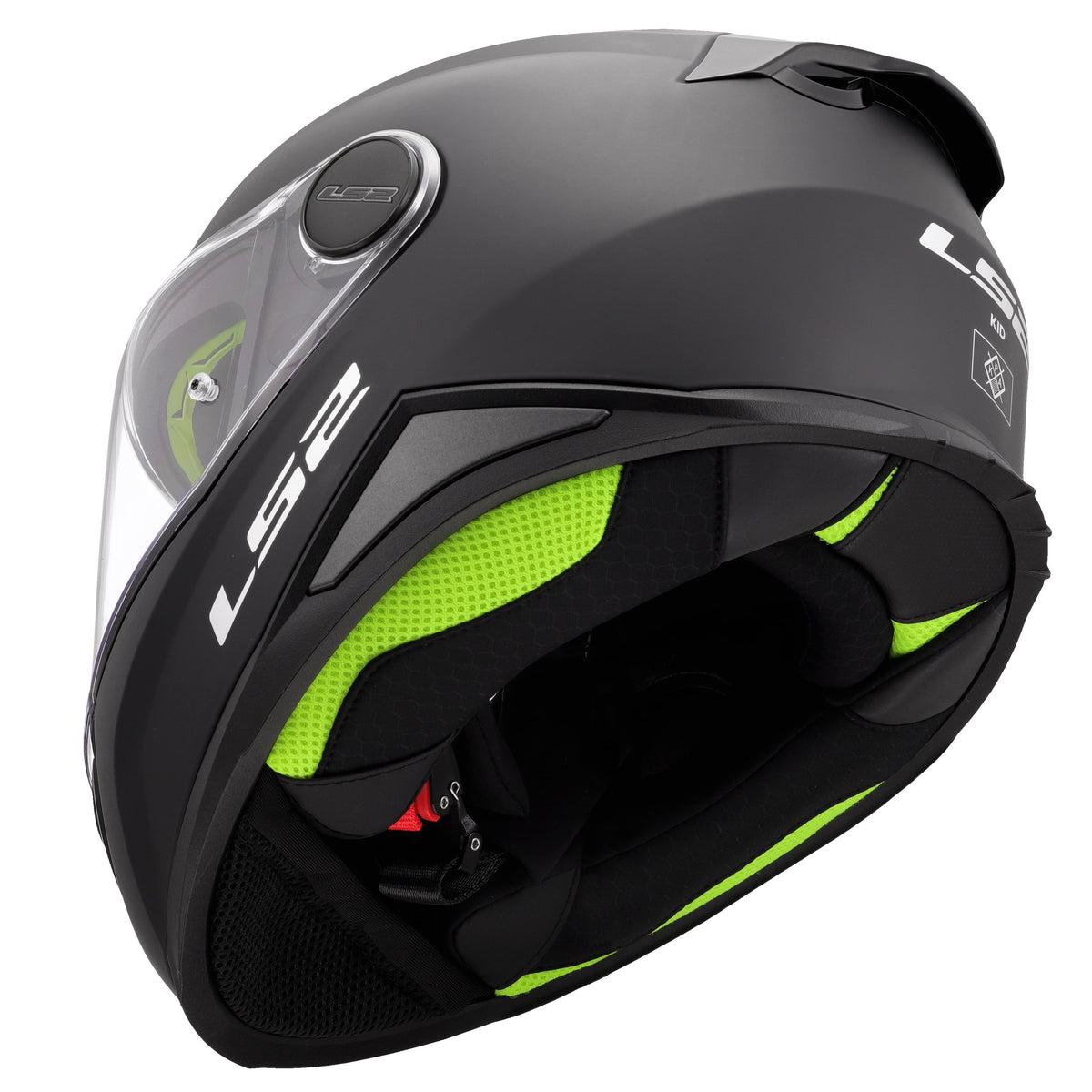 FF Kid Solid Youth Full Face Motorcycle Helmet - Matte Black Product View