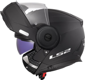 Horizon II Solid Modular Helmet with SunShield - Matte Black