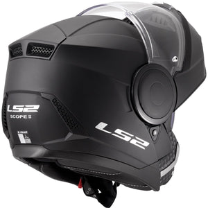 Horizon II Solid Modular Helmet with SunShield - Matte Black