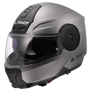 Horizon II Solid Modular Helmet with SunShield - Matte Titanium
