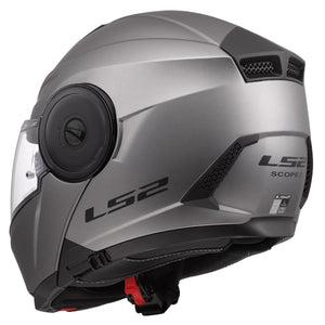 Horizon II Solid Modular Helmet with SunShield - Matte Titanium