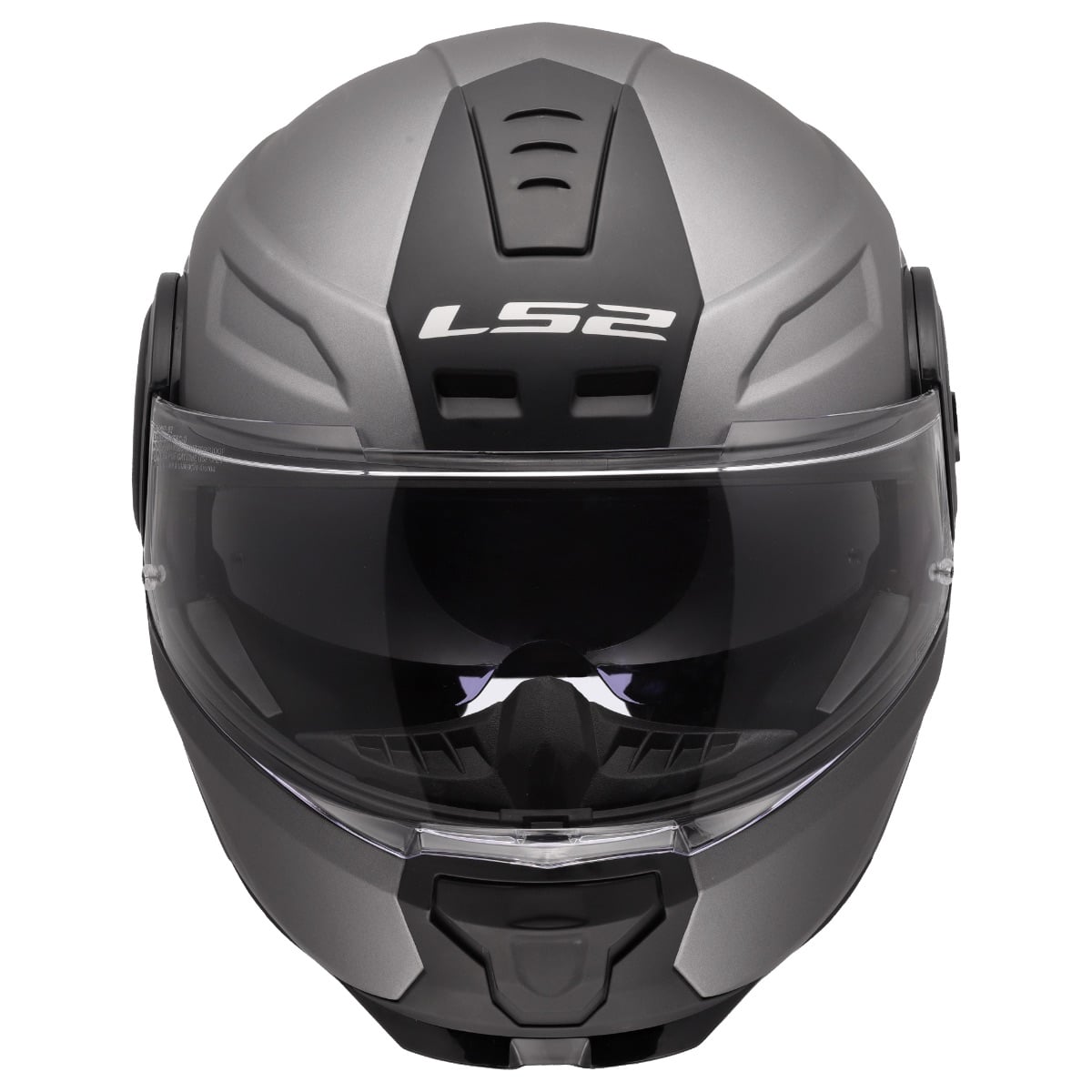 Horizon II Solid Modular Helmet with SunShield - Matte Titanium Product View