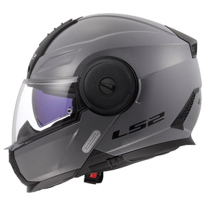 Horizon II Solid Modular Helmet with SunShield - Gloss Nardo Gray