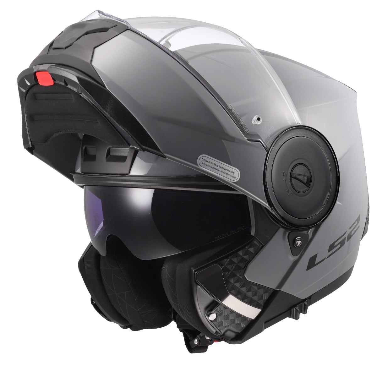Horizon II Solid Modular Helmet with SunShield - Gloss Nardo Gray Product View