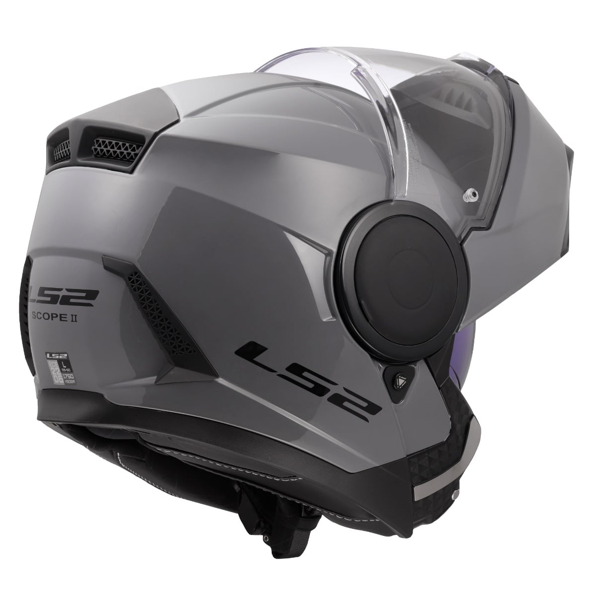 Horizon II Solid Modular Helmet with SunShield - Gloss Nardo Gray Product View
