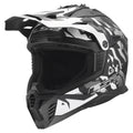 Helmet Gate II Electra Motocross Motorcraft Helmet - Matte Black/Gray Product View