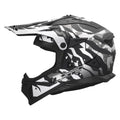 Helmet Gate II Electra Motocross Motorcraft Helmet - Matte Black/Gray Product View