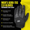 Cortech Men's Aero-Tec 2.0 Motorcycle Gloves