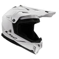 Helmet Gate II Solid Full Face MX Motorcycle Helmet - Gloss White Product View